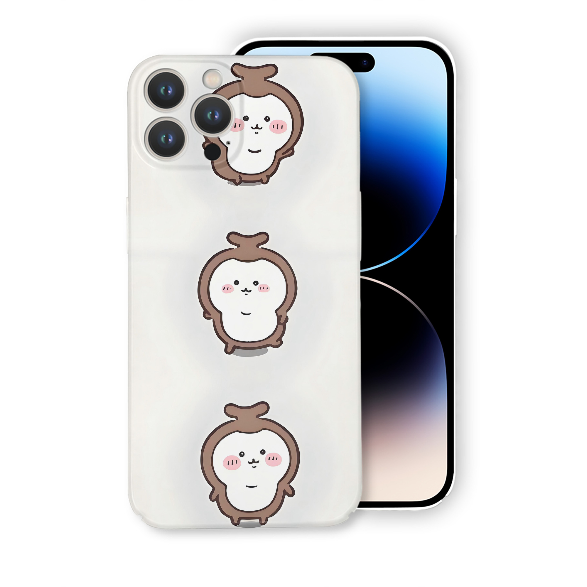 （画像用） ちいかわ Chii-kawa 【iPhone 14シリーズ対応】ハードケース